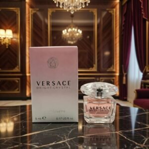 Versace Bright Crystal Eau de Toilette – Miniature 5 ml – Format Voyage