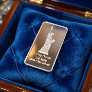Lingot d’Argent 1 ounce – Statue de la Liberté – 1 ounce Troy - Exonéré de TVA (Origine Suisse)
